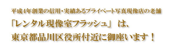 東京品川区役所付近にあります